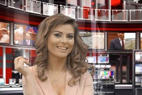 greta hoxha|TV newsreader gives us the naked truth